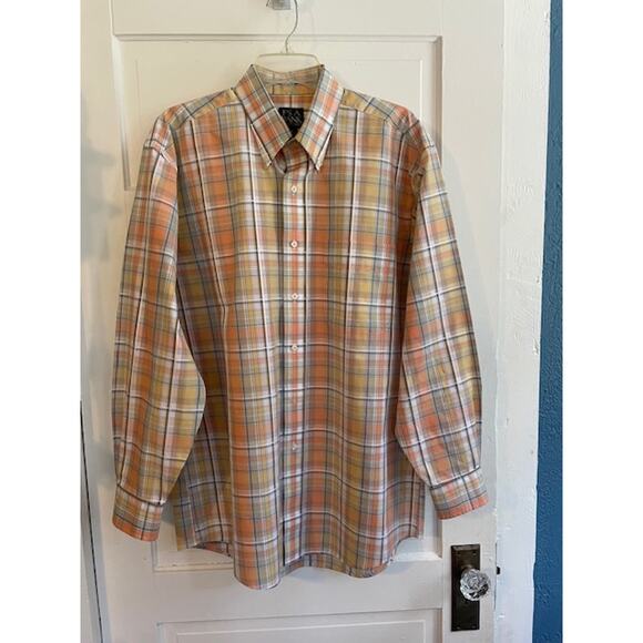 Jos. A Bank Size Medium‎ Men's 100% Cotton Button Down Shirt - Picture 1 of 4